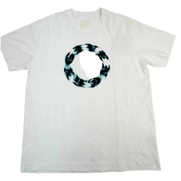 NEW GIVENCHY men's oversized short sleeve t-shirt in white
